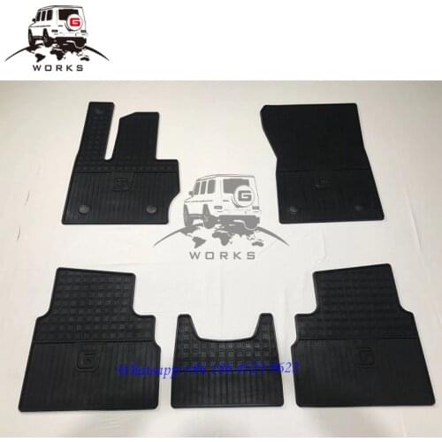 G550 G500 G63 Foor Mat Foot Pad Mat for 2019y g wagon W464 W463A door mat interior parts