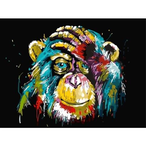 Colorful Animal Poster Art Paintings Canvas Poster Print # Picture Home Decor Wall Art