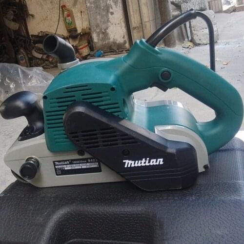 Japan 4 Inch Abrasive belt Machine Belt Sander Woodworker Metal Polished Sanding Machine 1600W 500m/min