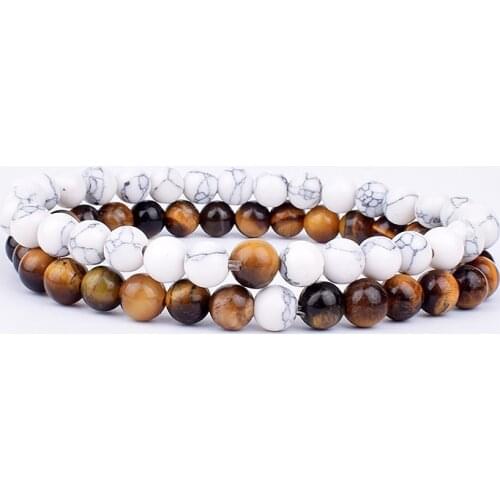 LETUSSMILE Stone Bracelets