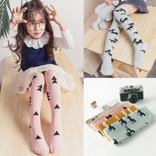 2020 Hot Cartoon Girls Stocking Leg Warmers Tights For Baby Girls Cotton Baby Boys Girls Stockings Brand Autunmn Girls Tights