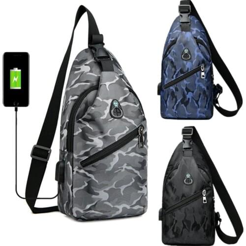 FIRECLUB Men Shoulder Crossbody Bag Waterproof and Hard-Wearing Chest Bag locomotive leisure shoulder messenger bag 17*7*34cm