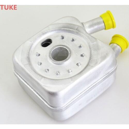 RWSYPL Engine Oil Temperature Radiator Cooler For 1.8L Golf MK4 Passat B5 Beetle A4 TT 028 117 021B 028117021L 028 117 021K