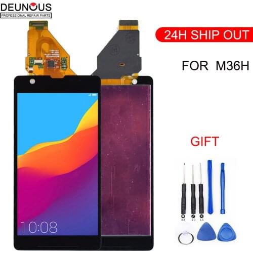 ORIGINAL For Sony Xperia ZR Display Touch Screen Replacement Screen For SONY Xperia ZR LCD Display M36h C5502 C5503 LCD