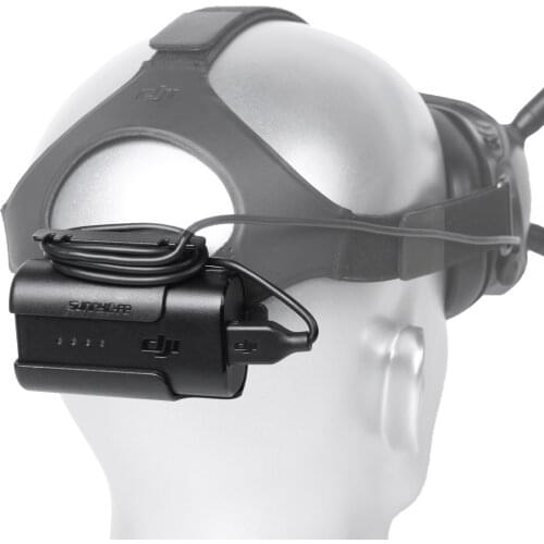 Suitable For DJI FPV Flight Glasses V2 Battery Back Clip Hook Winder Protective Shell Drone Accessories Convenient Buckle Design