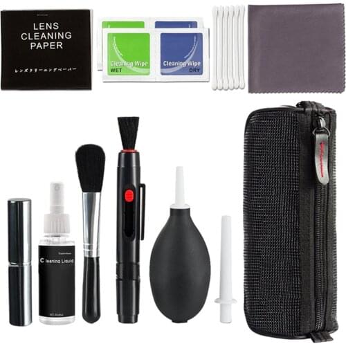 Professional Cleaning Kit for DSLR Camera with Cleaning Fluid Cleaning Brush