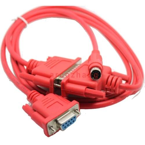 SC09 PLC CABLE SC-09 Red color programming cable for FX and A series PLC