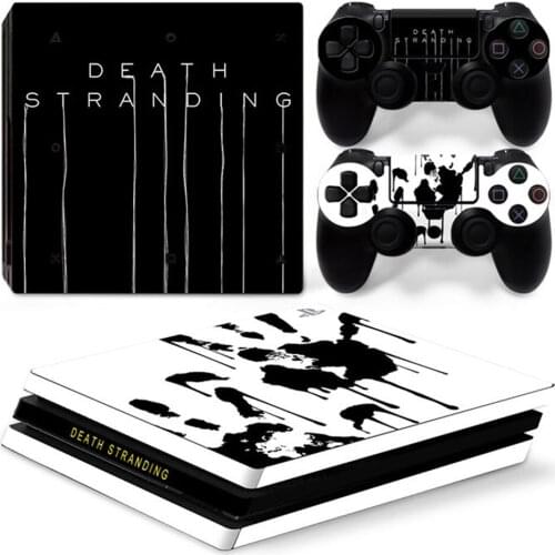 Death Note Style PS4 Pro Skin Sticker for Sony Playstation 4 Pro Console & 2 Controllers Decal Vinyl Protective Skins Style 1