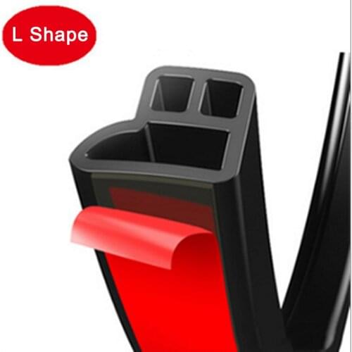 Car Door Seal Strip Auto Rubber Seals Strips Noise Insulation Soundproofing Weatherstrip Car Door Protector Trunk Edge Stickers