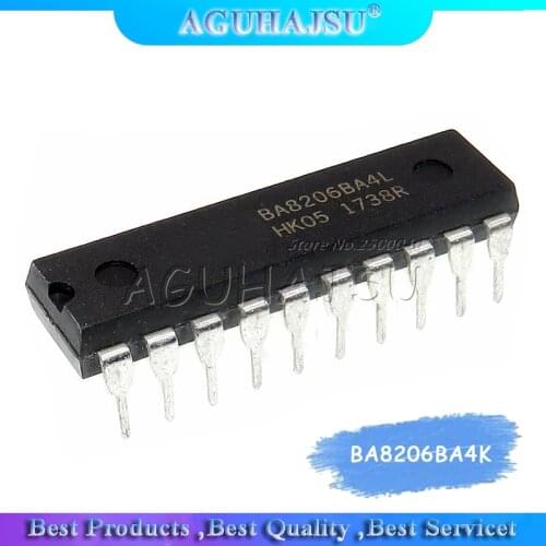 10pcs/lot BA8206BA4K BA8206BA4 DIP-18