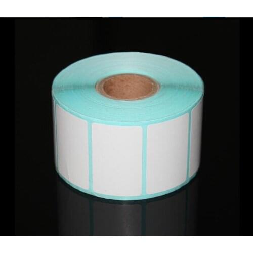 1000pcs/Roll 10 rolls Thermal Sticker White Direct Thermal Label Roll Packing Seal Label Sticker For Supermarket Price Label