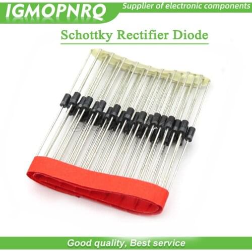 20PCS Schottky Rectifier Diode SR240 SR260 SR360 SR540 SR560 SR2100 SR3100 SR3200 SR5100 SR5150 SR5200 DO-41 DO-27