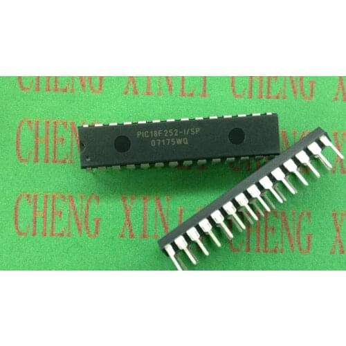 Free shipping 50pcs/lot PIC18F252-I/SP PIC18F252I/SP PIC18F252 DIP28
