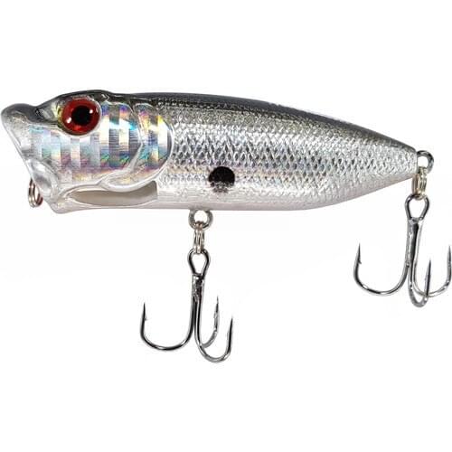 Captain Nemo Popper Mini C ( 6,5 cm Above Water, Artificial Model Fish Lure 13G)