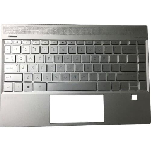 For HP Envy13 ENVY 13-AQ 13-AQ0007TX TPN-W144 Laptop LCD Back Cover/Front Bezel/Palmrest/Bottom Case Silver