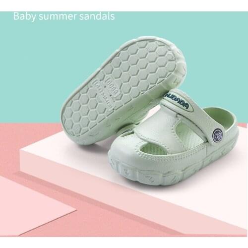 Cute Non-slip cartoon kids slippers boy girl baby beach shoes Comfortable summer water outdoor childrens slippers sandals