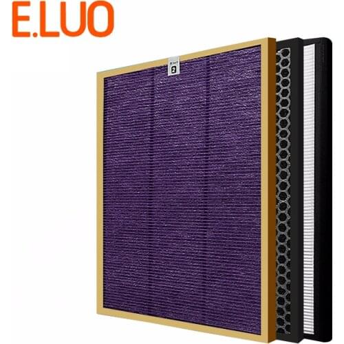 Filter Kit Multi-function filter + Activated Carbon Filter+HEPA Filter for AC4375 AC4372 AC4373 Air Purifier Parts