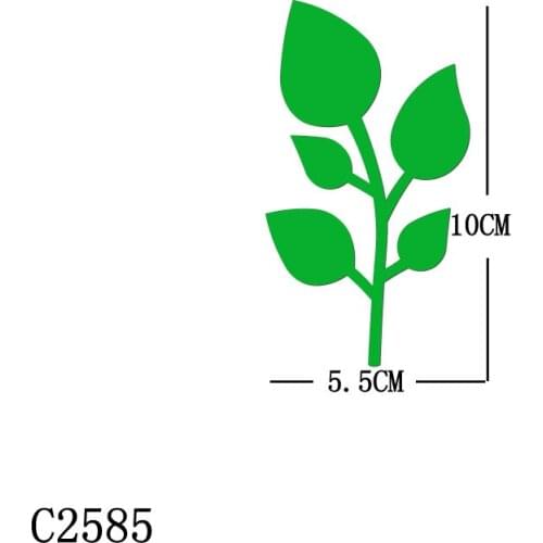 New leaf Wooden Die Scrapbooking C2585 Cutting Dies Multiple Sizes