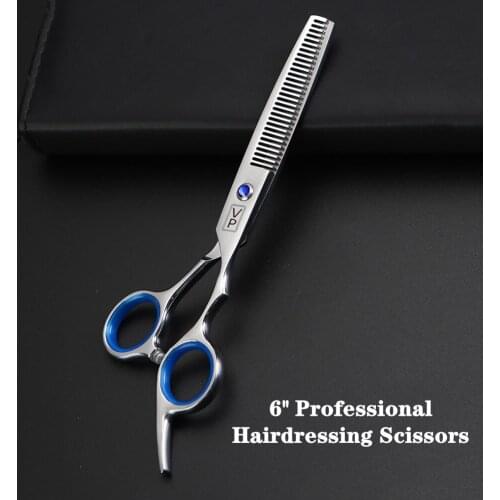 JP 440C 6'' Professional Hairdressing Scissors Hair Cutting Thinning Scissor Hairdressing Scissor Barber Salon Tool