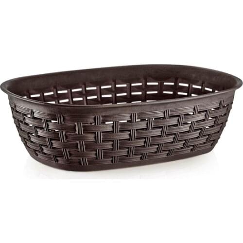 Modern World Plastic 2 lt Rattan Basket organizer storage box органайзер rangement коробка для хранения