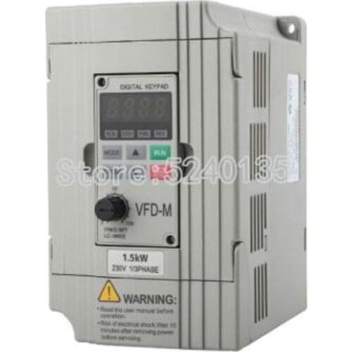 VFD-M series new original inverter VFD004M21A single-phase 220V 0.4KW / 0.75kw 1.5kw