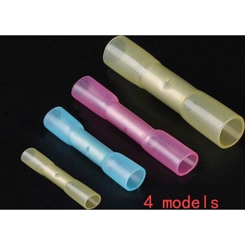 40PCS Waterproof Solder Seal Heat Shrink Butt Connectors Soldering Sleeve Wire Connector Cable Terminal Electrical Connector