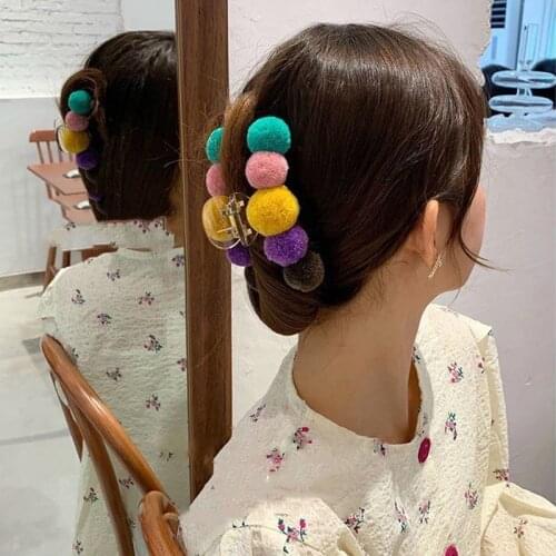 New Fashion Claw Clip for Women Tough Candy-colored Hair Clip Hair Claw Large Size Hair Clamps Claw Clip Crab Hair Accessories