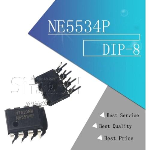 10PCS NE5534P DIP-8 NE5534 DIP 5534P new and original IC