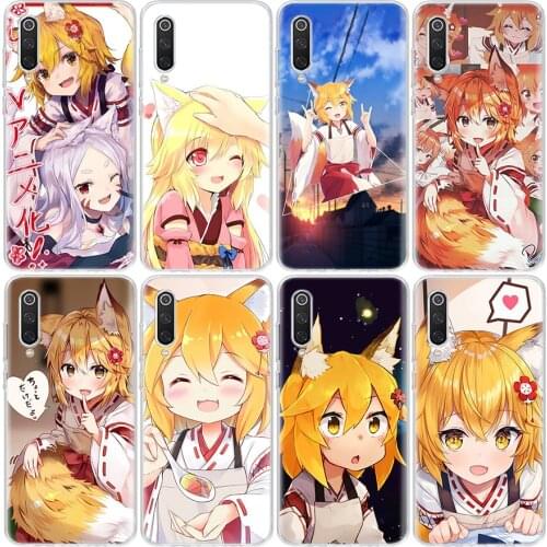 Anime the helpful fox senko san Phone Case For Xiaomi Mi Note 11 10 9 CC9 10T 8 A3 A2 A1 M2 F2 Lite Pro X3 F1 F3 CC9E 6X 5X Coqu