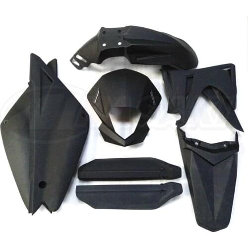 For suzuki Jinan qingqi tibetan mastiff qm200gy-b a plastic black three generations of the whole car motorcycle parts