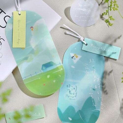 Dreamland Bookmark Flower dusk Reading Book Ideal Gift for Kids Students Teacher Book Club Reading Mark Book Markers