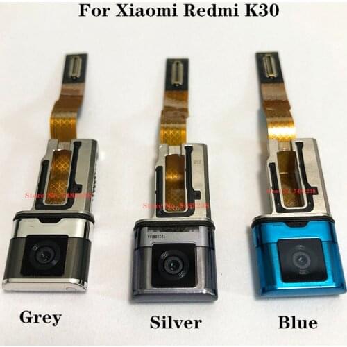 100% Original Lift Motor Vibrator Front Camera Flex Cable For Xiaomi Redmi K30 Pro K30Pro Front Camera Connector With Frame