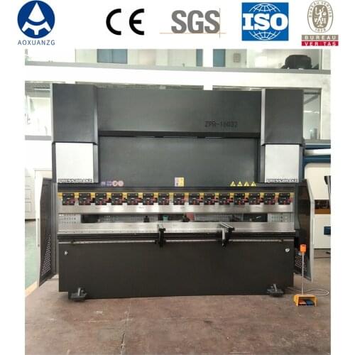 100T 3200mm Axis 4+1 CNC Hydraulic Bending Machine Steel Metal Plate Press Brake with DA53T