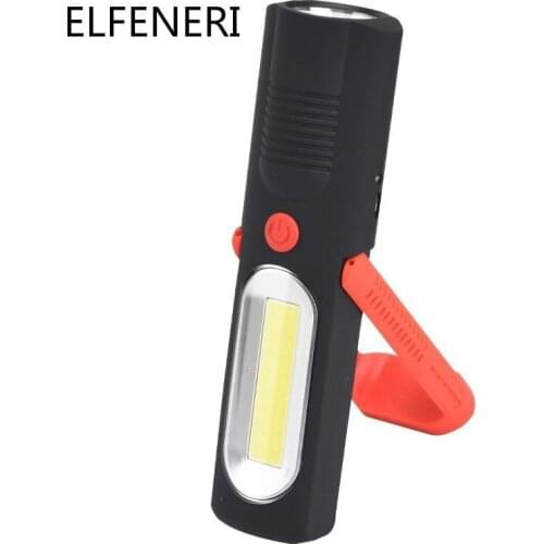 Super Powerful Worklight LED Rechargeable Flashlight Household Emergency Lighting Magnet Rechargeable Car Maintenance Lamp