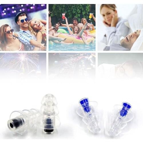 Music Ear Plugs Noise Canceling For Concert DJ Bar Band Musician Hearing Protection Silicone Earplugs