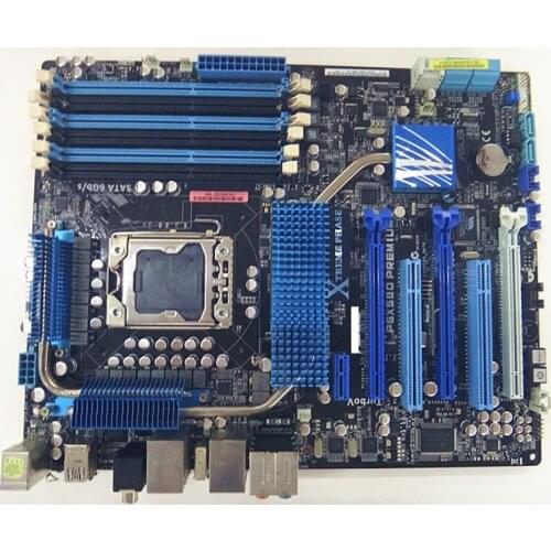 Asus P6X58D Premium DDR3 LGA 1366 X58 Desktop Motherboard for I7 cpu 24GB USB2.0 USB3.0 motherboard free shipping