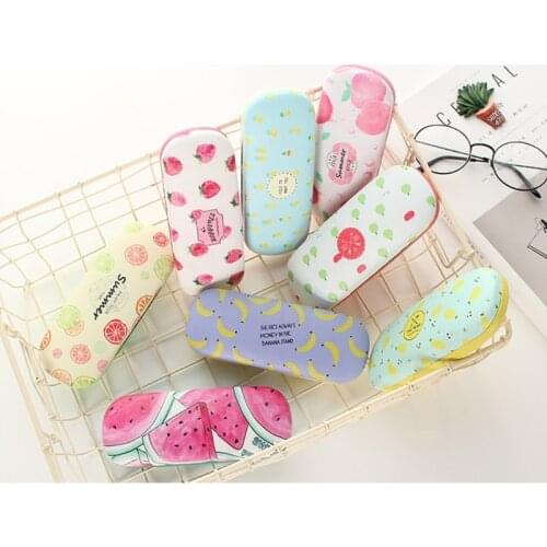 Protable Fruit Sunglasses Hard Eye Glasses Case Eyewear Protector Box Pouch Bag F3MD