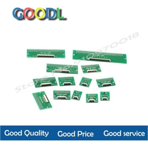 FPC/FFC flat cable transfer plate is directly inserted DIY 0.5 mm 1mm spacing connector 6P/8P/10P/20P/30P/40P/60P