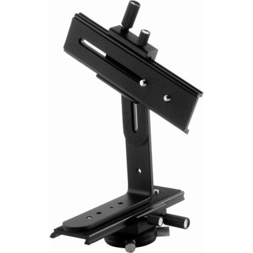 Pro 360 Angle Swivel Panoramic Tripod head Macro Shot Focus Rail Slider Bracket for Canon Nikon Sony DSLR dv