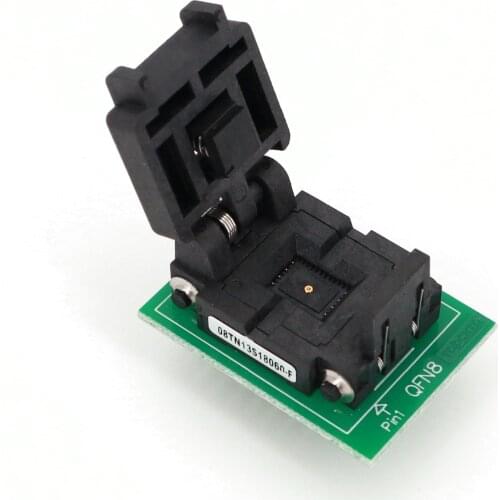 QFN8 MLF8 MLP8 To DIP8 (B) Pitch 1.3mm 8x6mm IC Programmer Adapter Test Socket