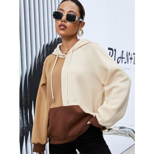 SANTELON Kangaroo Sweatshirts For Women