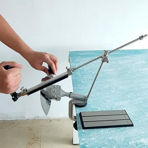 2020 ruixin Pro Knife Sharpening System full fixed angle sharpener Diamond Whetstone flip multifunction Sharpener Knife Blade