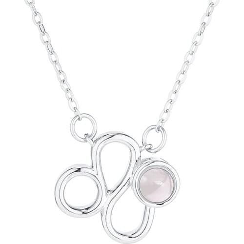 New Fashion Retro Geometric Pendant Collar Double chains leather simple choker Heart necklace gift for women girl 137339