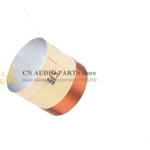 1 piece ID: 64.5mm 2.539" 2 layer winding White aluminous 8 ohm woofer bass loudspeaker speaker voice coil
