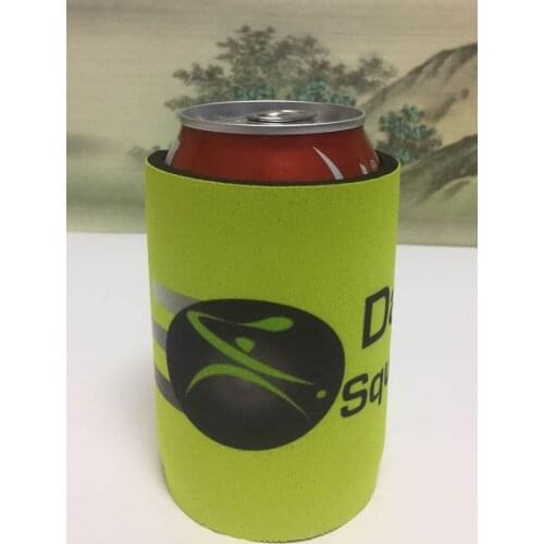 100pcs/lot Promotional Custom Australia Stubby Holder custom Beer Can Cooler With Customer Logo Printing Heat Transfer Print