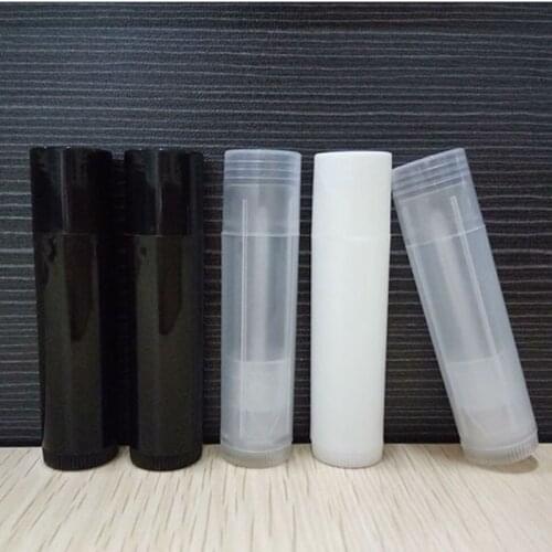 2pcs/lot 5g 5ml Lipstick Tube Lip Balm Containers Empty Cosmetic Containers Lotion Container Glue Stick Clear Travel Bottle