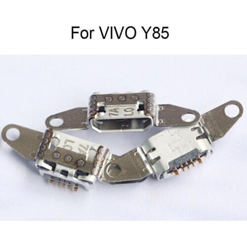 2PCS Replacement For VIVO Y85 y85 Charger Connector Repair Spare Parts For VIVO Y 85 USB Dock Charging Port For VIVO Y85