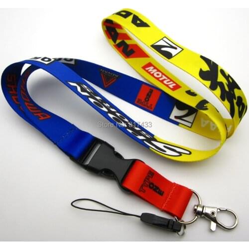 10pcs typeone type one SPOON sports JDM car Lanyard Keychain Mobile Neck Strap rope