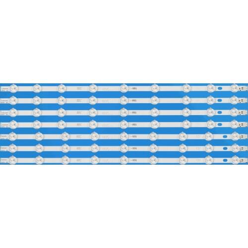 7 PCS/set LED Backlight strip for PANA SONIC TX-50A300B HITACHI 50HYT62U VESTEL VES500UNDA VES500UNDC-2D-N01 50 NDV REV1.1