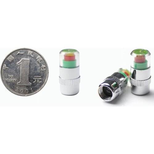 Car Tire Air Pressure Valve Stem Caps Sensor Indicator Alarm For kia ceed rio 3 4 soul sk3 sportage chrysler 300c hyundai ix35